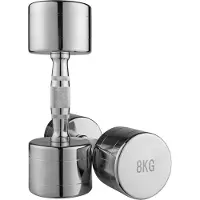 Toorx Fitness MC - Dumbells - Chroom - per stuk - 8 kg