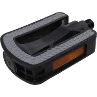 Falkx Platformpedalen stadsfiets anti-slip 9/16 inch zwart