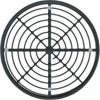 vidaXL Eettafel Ø80 cm gehard glas en staal zwart
