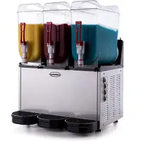 CombiSteel Professionele Slush Machine | 3 x 12 liter | 7065.0010 | Horeca