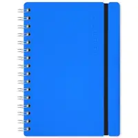 Vacavaliente - Studio Notitieboek A5 - Gerecycled Leer - Blauw