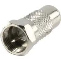 Shiverpeaks S/CONN maximale connectiviteit F plug naar cinch koppeling (Antennekabel), Antennekabel