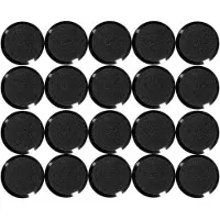MAUL MAULpro Rond Whiteboard-magneten Zwart 0.3 kg draagkracht 20 mm 20 Stuks