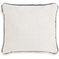 Knit Factory Snooze Sierkussen - Vierkant kussen - Kussen woonkamer - Bank kussen - Decoratie kussen - Beige - 50x50 cm - Vierkant kussen - Superzacht en pluizig - Kussenhoes inclusief kussenvulling