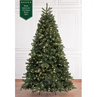 Royal christmas – Kunstkerstboom met verlichtng - Bogota Premium 210 cm met 400 Warm LED-Lampjes
