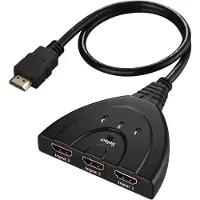 Dolphix HDMI schakelaar 3 naar 1 - versie 1.3 (Full HD 1080p) - 0,50 meter