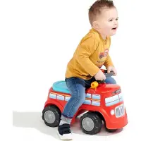 Falk Rode Londense bus met claxon vanaf 1 jaar oud
