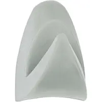 MAUL Neodymium Coat Hook Gebogen & platte zijdes Haakmagneet Grijs 6 kg draagkracht 2 Stuks