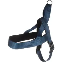 Flamingo Abbi Noors - Harnas Honden - Noors Harnas Abbi Blauw Xxl 75-100cm 32mm - 1st - 190672 - 1st