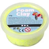Foam Clay neon geel 35gr