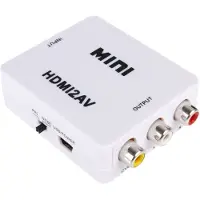 Dolphix HDMI naar Tulp Composiet AV converter / wit