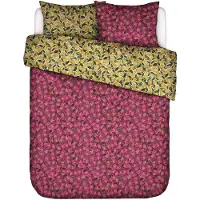 Essenza & Co Dekbedovertrek Bellflower Beauty Rose Violet Percal-200 x 200 / 220 cm | 2-Persoons