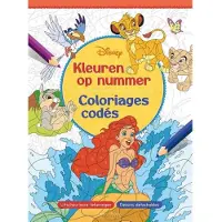 Deltas Disney Kleuren op nummer Kleurboek