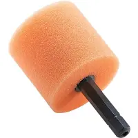 Flex - PZ-0 35 HEX - Polishing Sponge Round for PXE80 - Orange - Soft