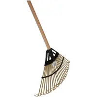 Synx Tools Gazonhark Bamboe - hark - gazon herstellen - Incl. steel 120 cm