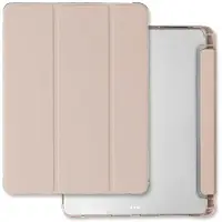 Mercury Clear Serie - Tablethoes - iPad Pro 13 2024 - Roze - Transparante Bescherming