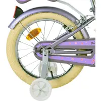 Volare Blossom Kinderfiets - Meisjes - 16 inch - Paars - Twee Handremmen
