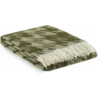 Most - Plaid Lucca - 100% Nieuw-Zeelandse wol - 140 x 200 cm - groen