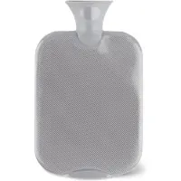 Migros Warmwaterkruik - Warmwaterfles - Warmte kruik - 2 liter - Grijs