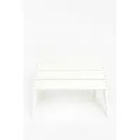 Sissy-Boy Witte fanback chair voetenbankje