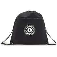 Kipling Rugzak 'SUPERTABOO' zwart / wit