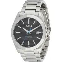 BOSS Analoog horloge 'STRIKE' zwart / zilver