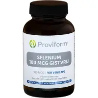 Proviform Selenium 100mcg gistvrij