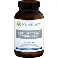 Proviform Calcium Citraat & Vitamine D3 Tabletten 120st