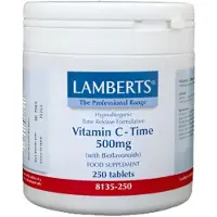 Lamberts Vitamine C 500 mg Time Release & Bioflavonoiden Tabletten