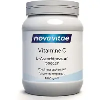 Nova vitae Vitamine C ascorbinezuur poeder (1000 gr)