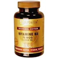 Artelle Vitamine D3 75mcg Softgels 250st