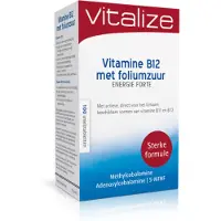 Vitalize Vitamine B12 Energie Forte Smelttabletten 100st