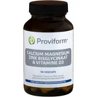 Proviform Calcium magnesium zink bisglycinaat & D3 (90 capsules)