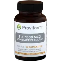 Proviform Vitamine B12 1500 Mcg Combi Zuigtabletten