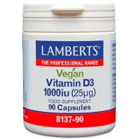 Lamberts Vitamine D3 1000IE 25mcg vegan (90 capsules)
