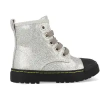 Shoesme Boots biker sw21w011-b zilver