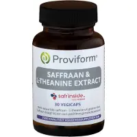 Proviform Saffraan 30 mg active & theanine 100 mg
