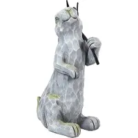 Beliani NOLAY - Decofiguur - Grijs - MgO