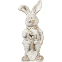 Beliani SIMARD - Decofiguur - Wit - MgO
