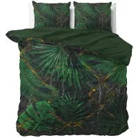 Dreamhouse Dekbedovertrek Avena Green Satijn-240 x 200 / 220 cm | Lits-Jumeaux