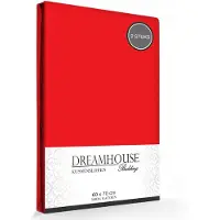 Dreamhouse Kussensloop 60x70 cm (Per 2 st) - katoen - rood