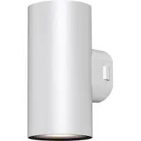 BES LED LED Wandlamp - Brinton Victa - Up & Down - 18W 1780lm - Warm Wit 3000K - Voor Buiten en Binnen - Waterdicht IP65 - Rond