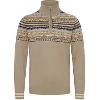 Blend Trui beige / blauw / bruin / wit