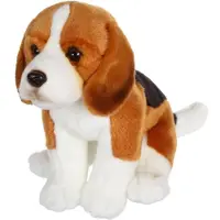 GIPSY TOYS Beagle Dog Plush - - Sitting. 25 cm