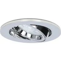 HOFTRONIC™ Maya LED dimbare inbouwspot - Kantelbaar - Neutraal wit 4000K - incl. GU10 spot - Chroom plafondspot - IP20 voor binnen
