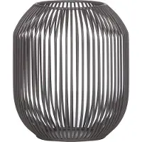 Still - Windlicht - Kaarsenhouder - Ijzer - Warm Bruin - 23x20 cm