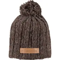 Shakaloha Gebreide Wollen Muts Heren & Dames Beanie Hat van schapenwol met polyester fleece voering - Bopper Beanie LBrown Unisex - One Size Wintermuts