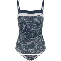 Schiesser Badpak ' Ocean Swim ' blauw