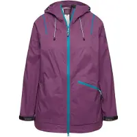 Ulla Popken Functionele jas blauw / aubergine