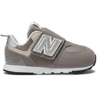 New Balance Sneakers '574' zilvergrijs / greige / wit